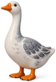 Oie, figurine de la ferme