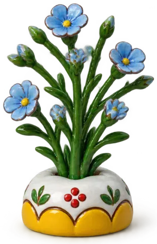Lin, figurine de la ferme