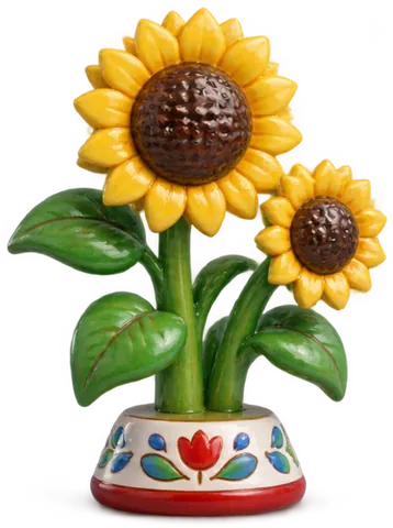 Un tournesol du champ, au cœur plein de graines