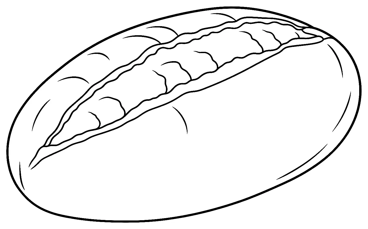 Coloriage de Gâche vendéenne : dessin au trait noir à colorier