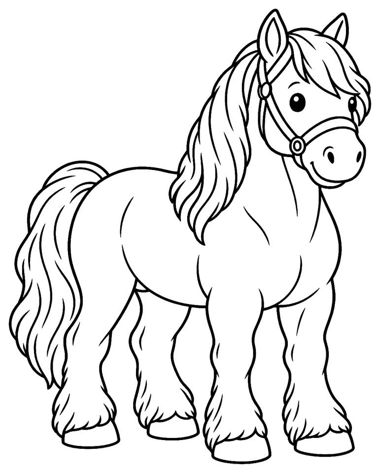 Coloriage de Abtenauer : dessin au trait noir à colorier