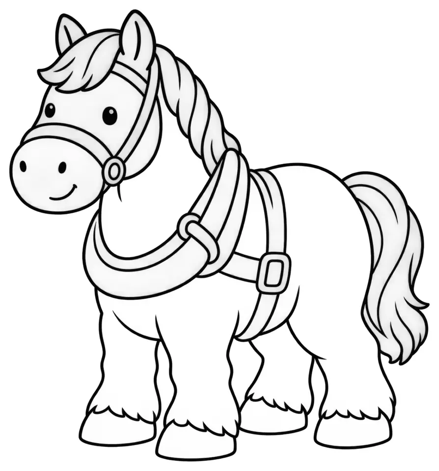 Coloriage de Kandachime : dessin au trait noir à colorier