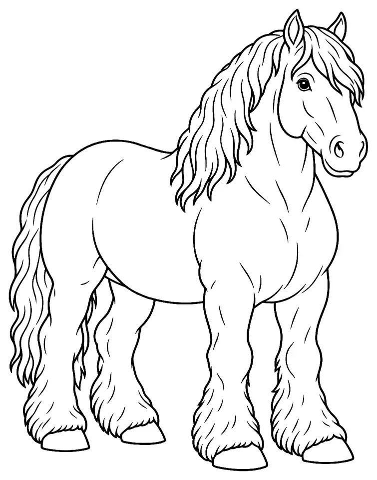 Coloriage de Međimurje : dessin au trait noir à colorier