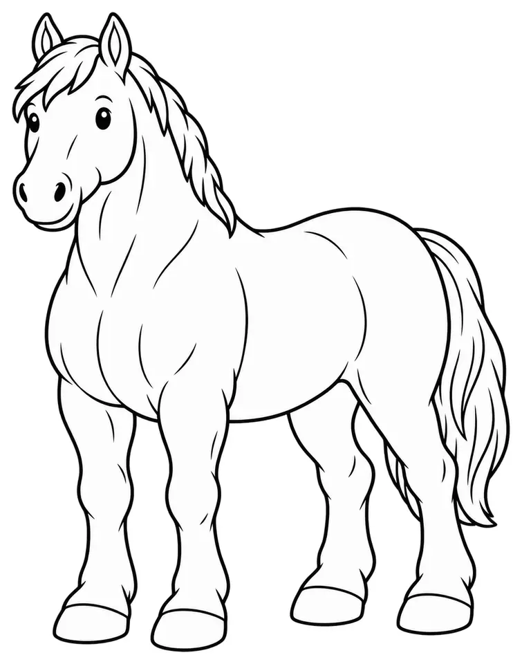 Coloriage de Trait irlandais : dessin au trait noir à colorier