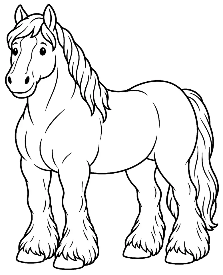Coloriage de Voronej : dessin au trait noir à colorier