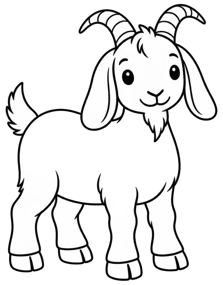 Coloriage de Spanish : dessin au trait noir à colorier