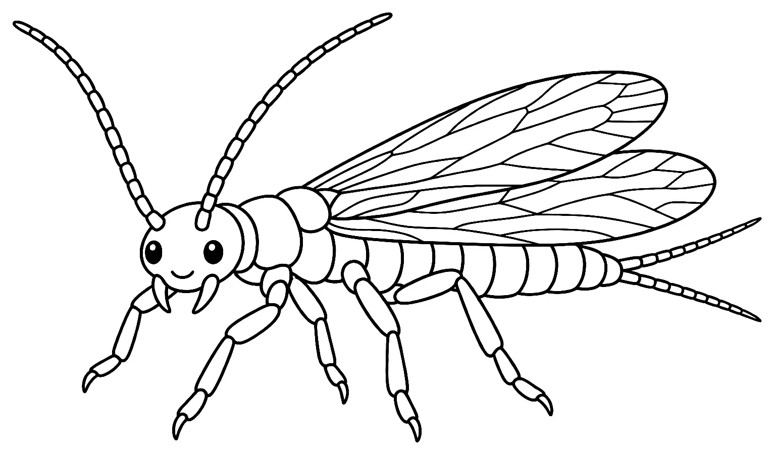 Coloriage de Perle : dessin au trait noir à colorier