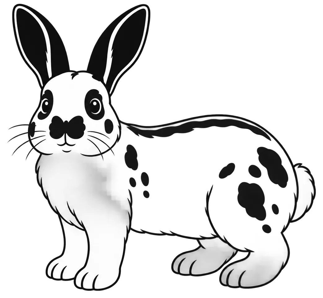 Coloriage de Géant papillon français : dessin au trait noir à colorier