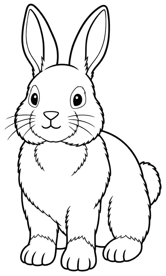 Coloriage de Gris de Vienne : dessin au trait noir à colorier
