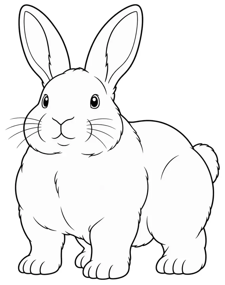 Coloriage de Néo-zélandais : dessin au trait noir à colorier