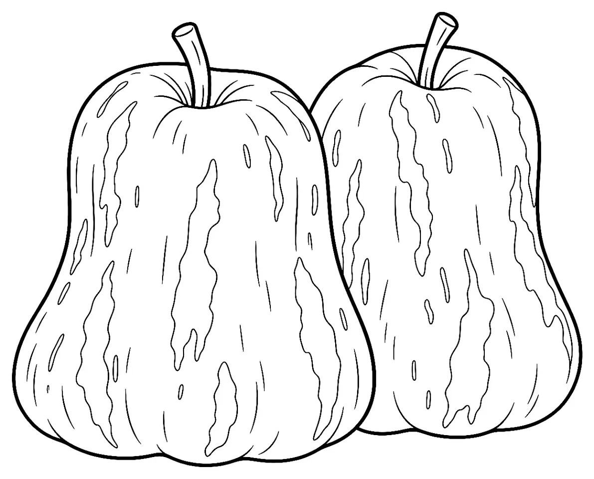 Coloriage de Cloche : dessin au trait noir à colorier