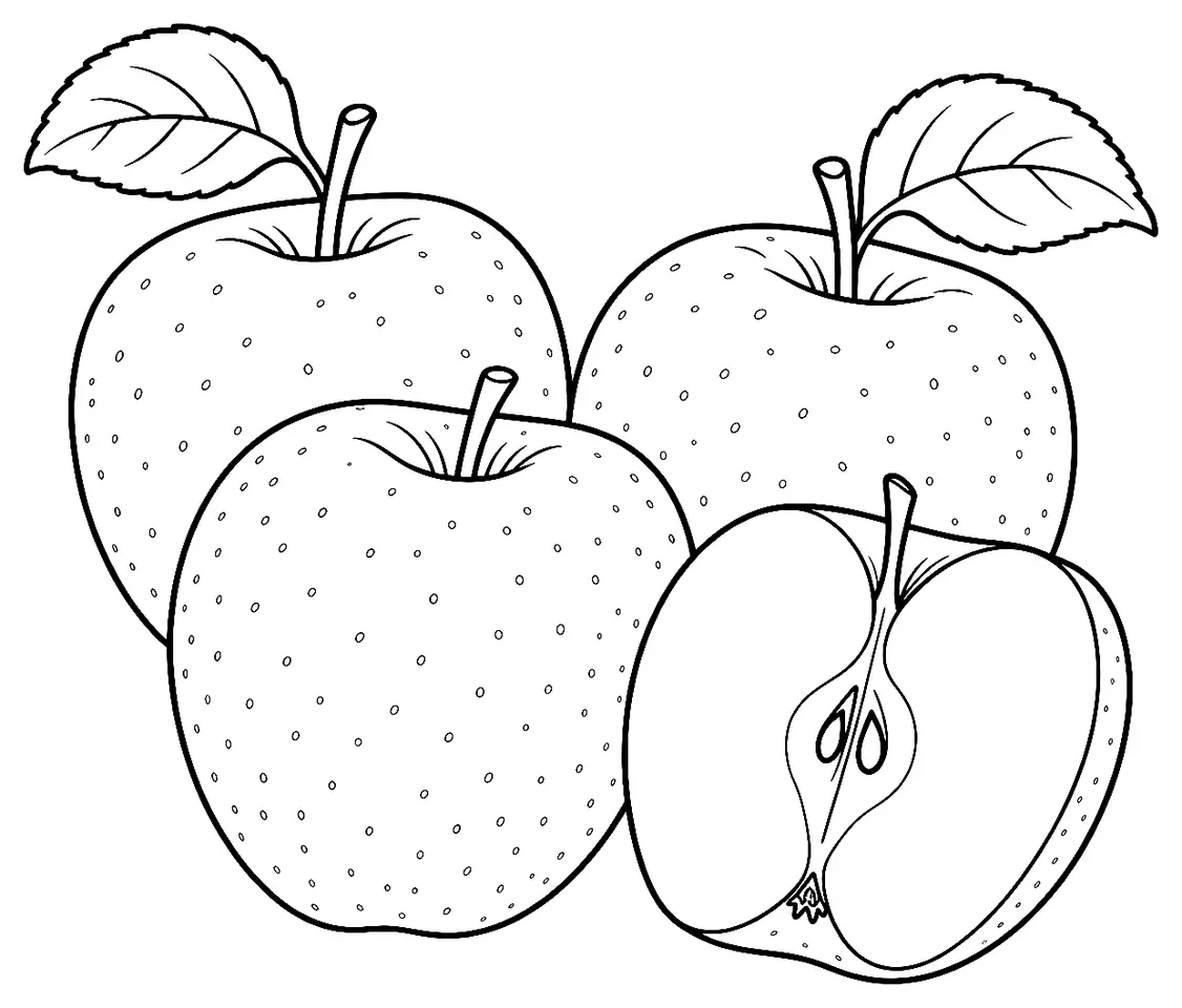 Coloriage de Goldrush (légume) : dessin au trait noir à colorier