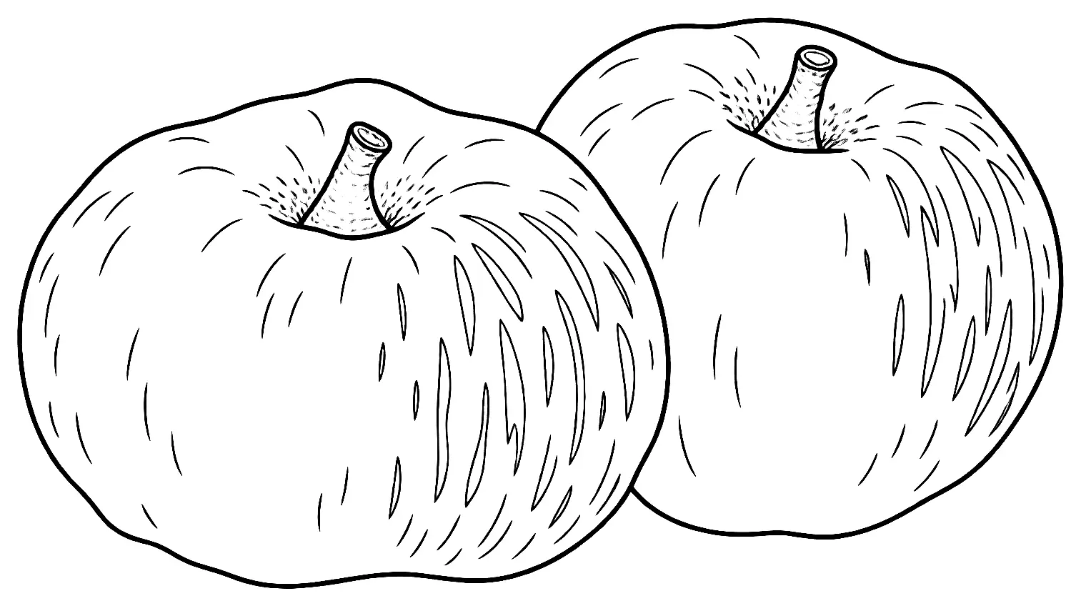 Coloriage de Jacques Lebel (légume) : dessin au trait noir à colorier