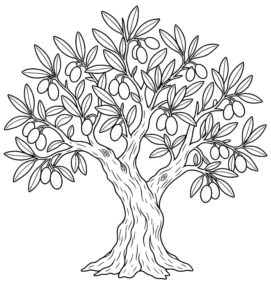 Coloriage de Rougette de Pignan (légume) : dessin au trait noir à colorier