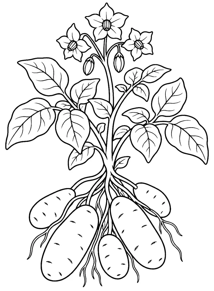 Coloriage de Sieglinde : dessin au trait noir à colorier