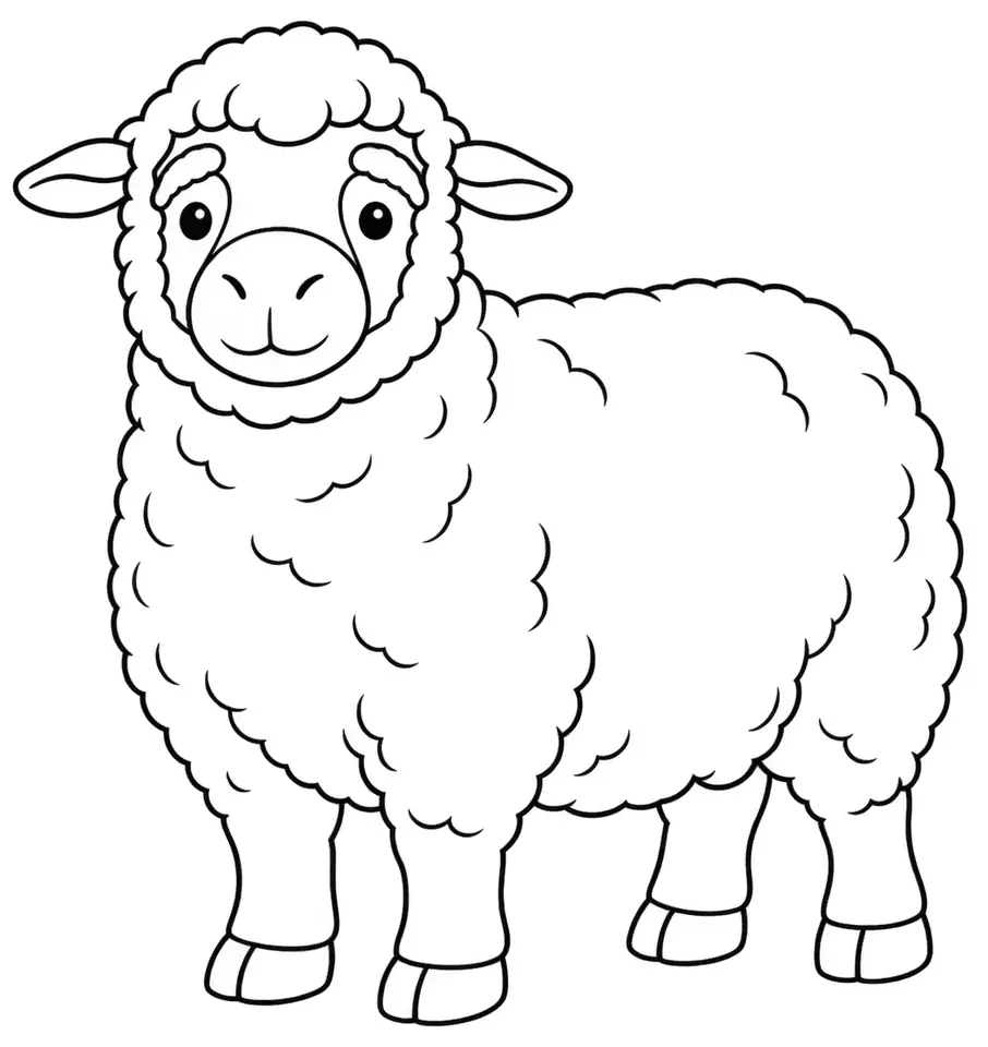 Coloriage de Avranchin : dessin au trait noir à colorier