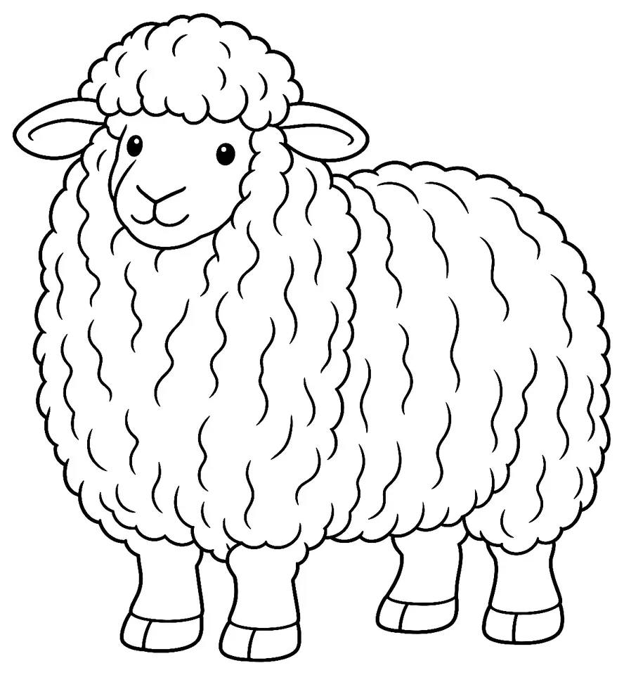 Coloriage de Junín : dessin au trait noir à colorier