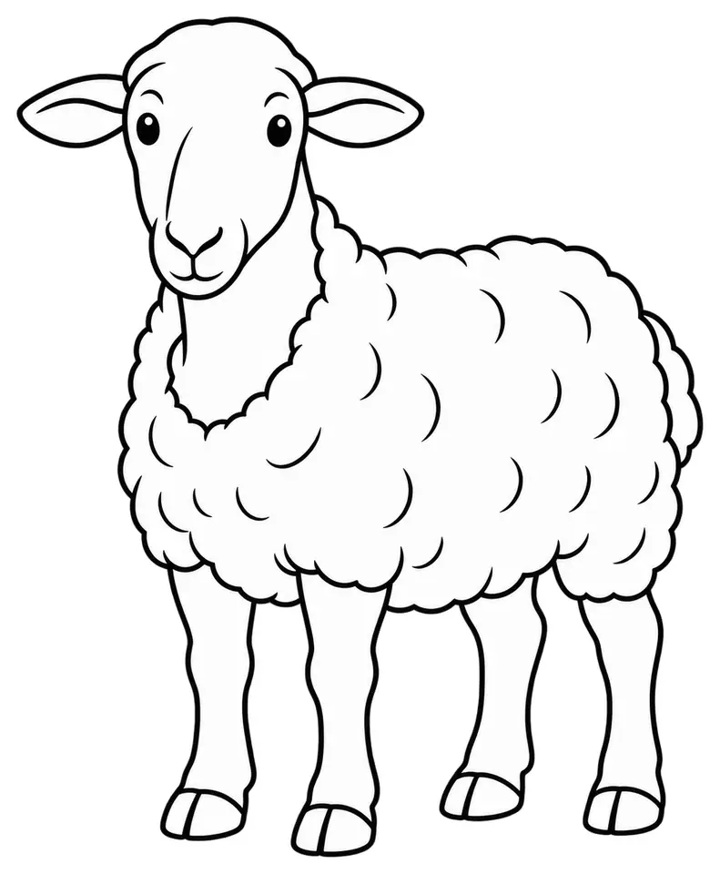 Coloriage de Solognote : dessin au trait noir à colorier