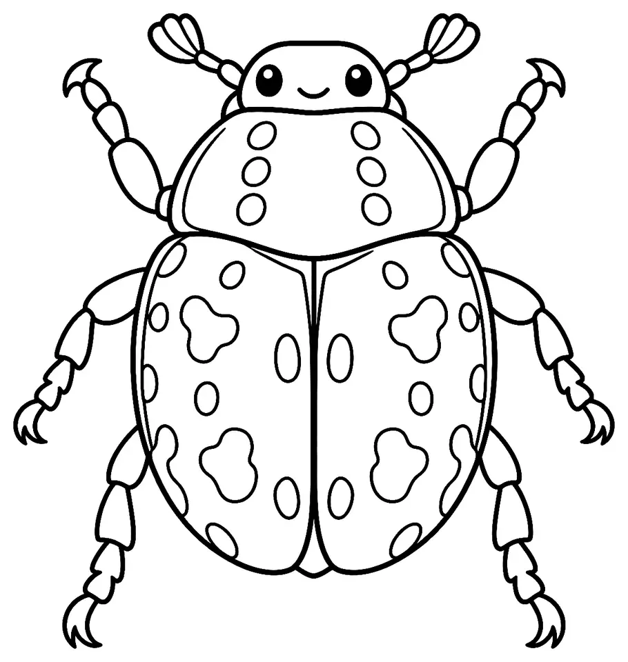 Coloriage de Drap mortuaire : dessin au trait noir à colorier