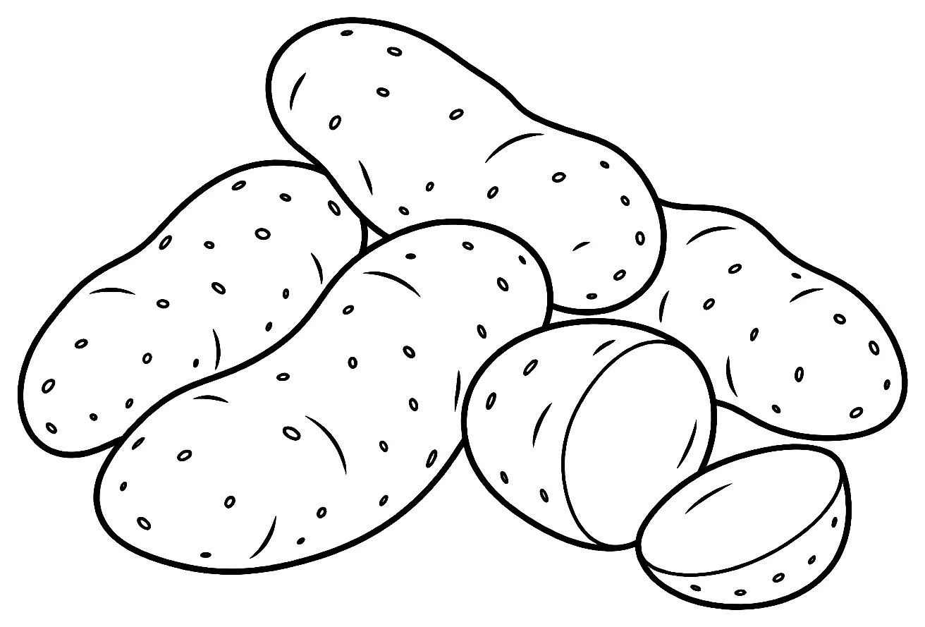 Coloriage de Ratte : dessin au trait noir à colorier