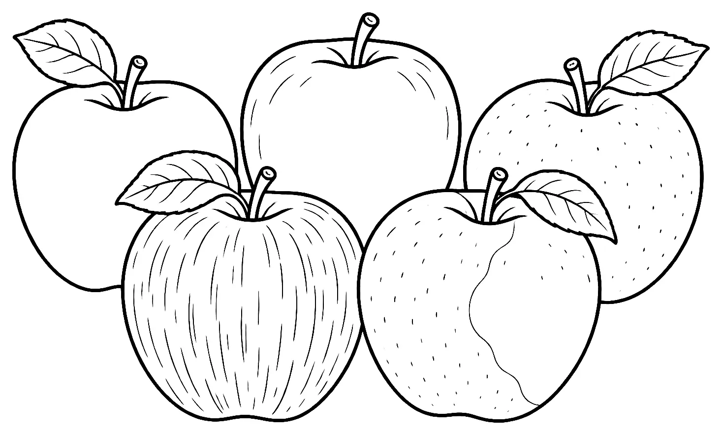 Coloriage de Reinette : dessin au trait noir à colorier