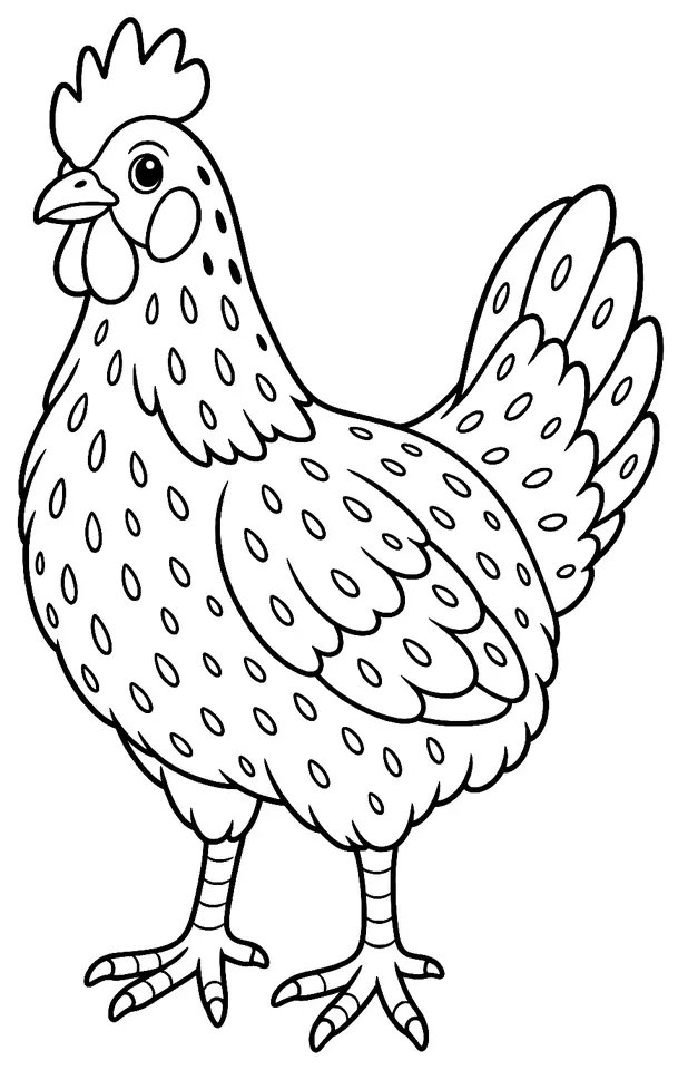 Coloriage de Ancône : dessin au trait noir à colorier