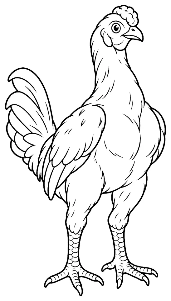 Coloriage de Asyl : dessin au trait noir à colorier