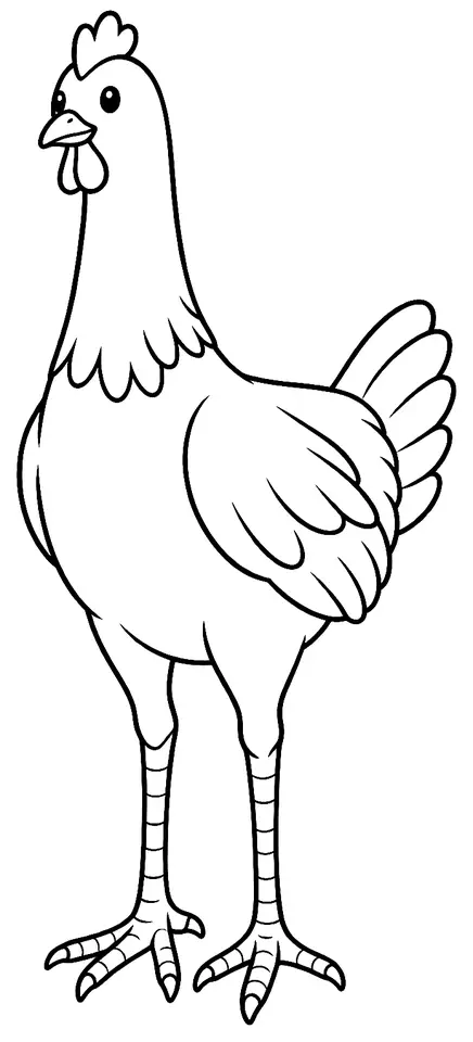Coloriage de Combattant anglais moderne : dessin au trait noir à colorier
