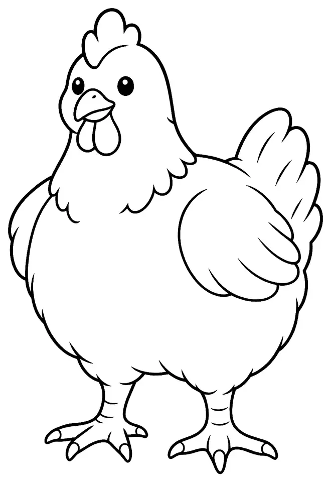 Coloriage de Ross 308 : dessin au trait noir à colorier