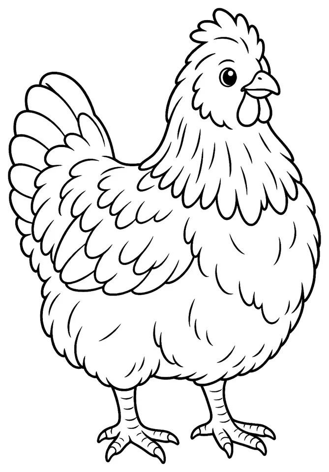 Coloriage de Sulmtaler : dessin au trait noir à colorier