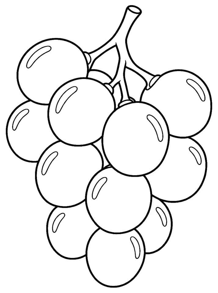 Coloriage de Ruby Roman : dessin au trait noir à colorier