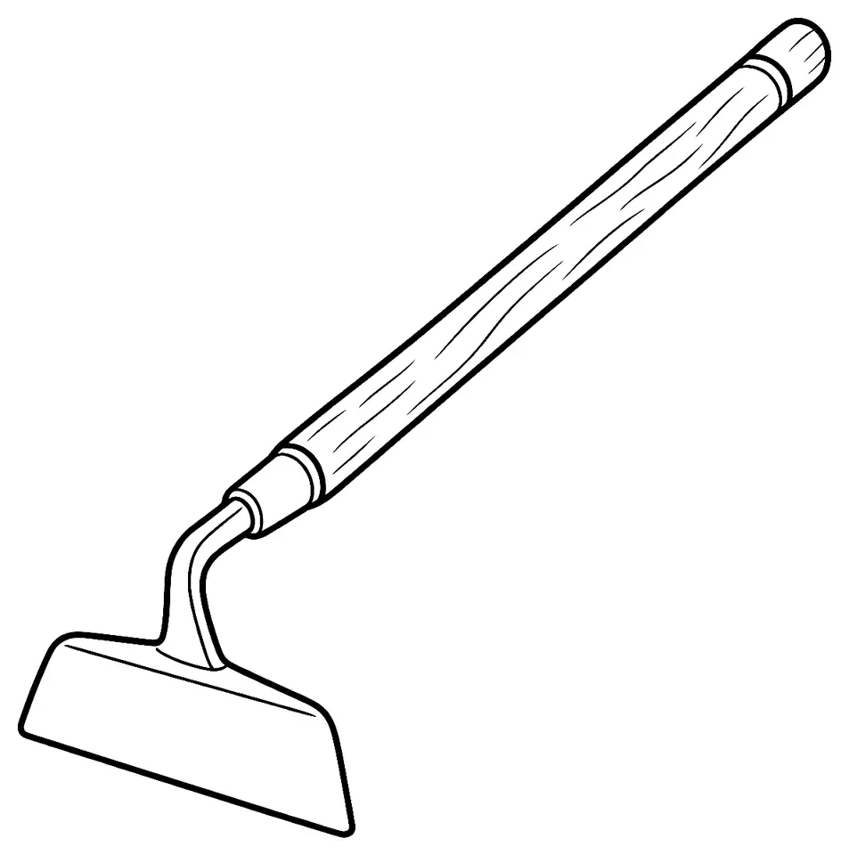 Coloriage de Binage : dessin au trait noir à colorier