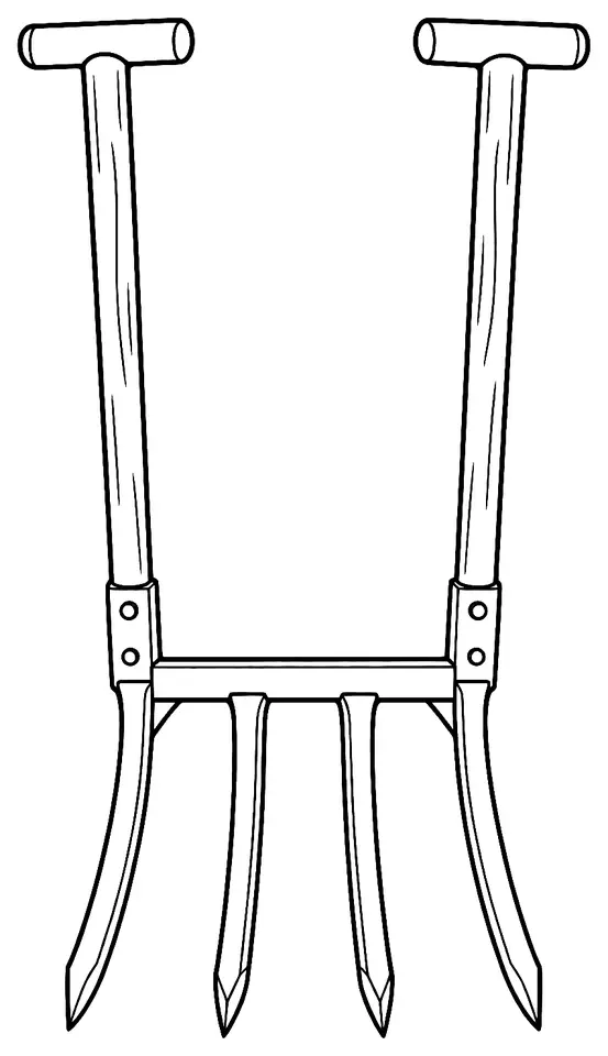 Coloriage de Grelinette : dessin au trait noir à colorier