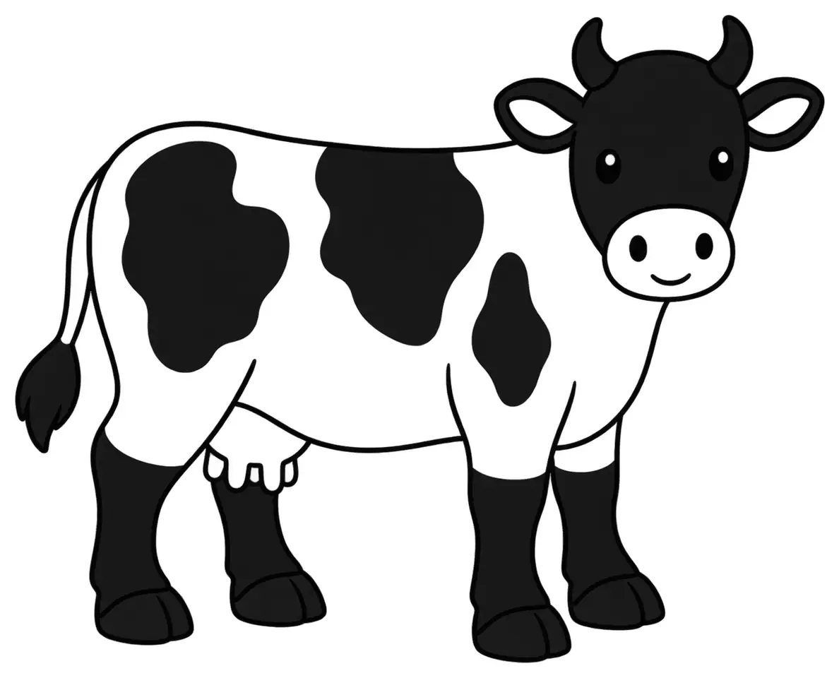 Coloriage de Bordelaise : dessin au trait noir à colorier