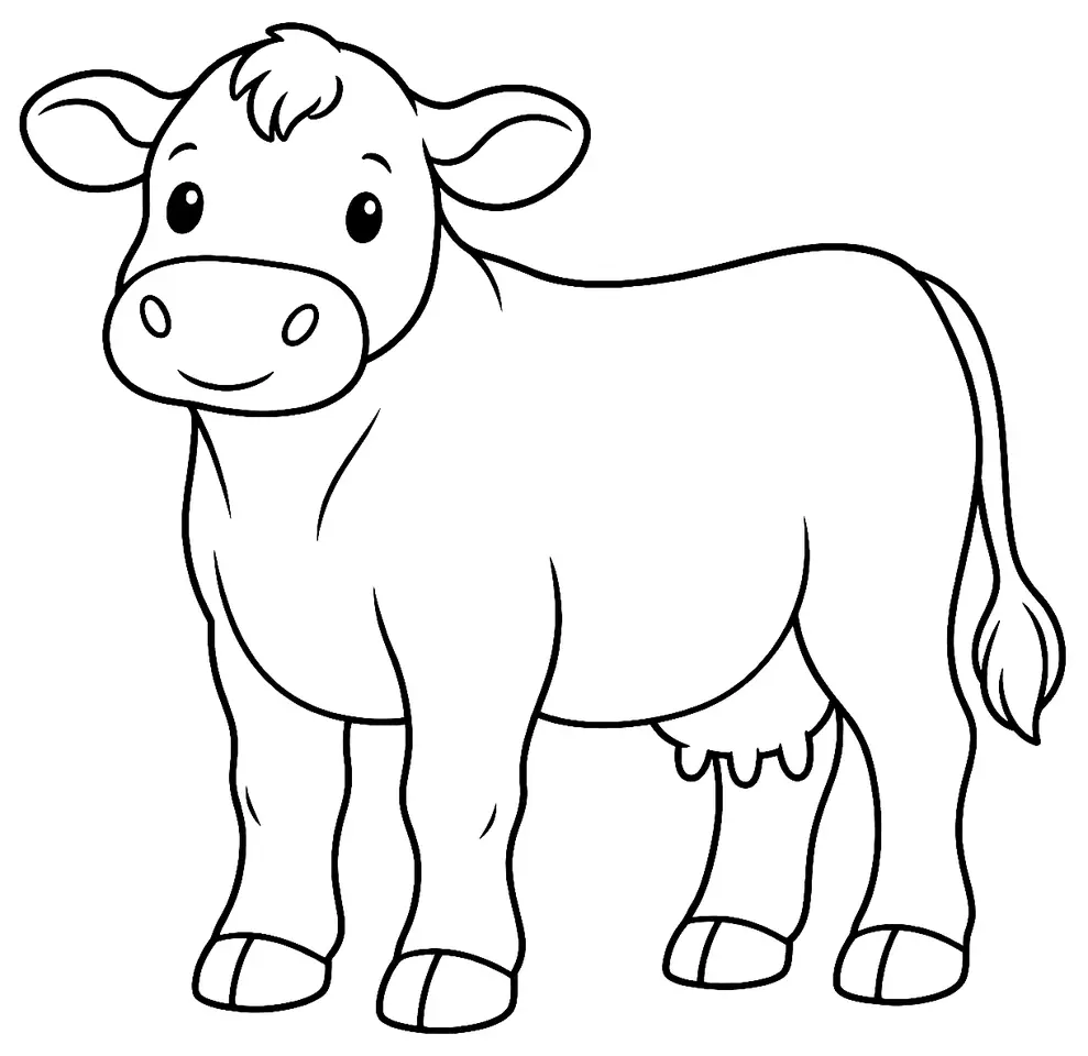 Coloriage de Brune de Lettonie : dessin au trait noir à colorier