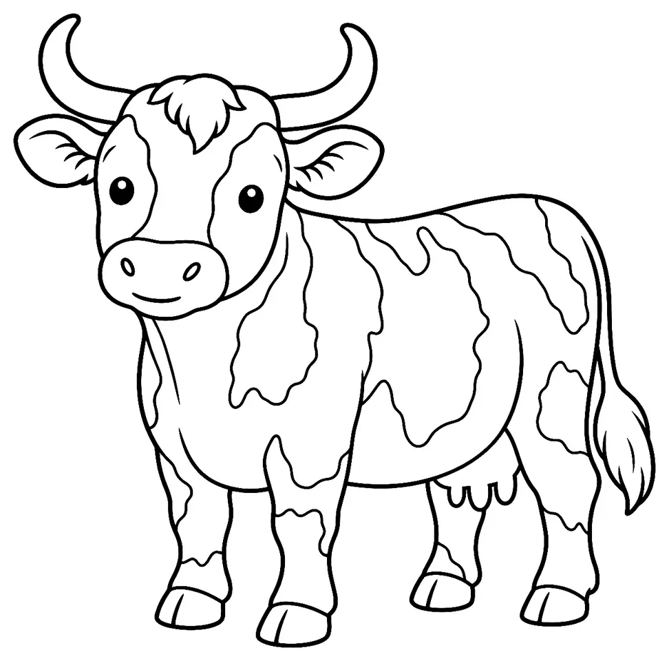 Coloriage de Dølafe : dessin au trait noir à colorier