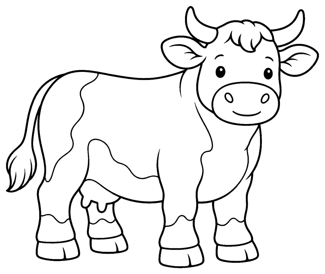 Coloriage de Froment du Léon : dessin au trait noir à colorier