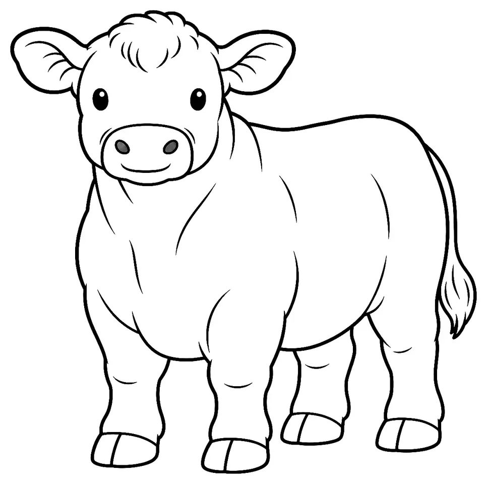 Coloriage de Grise de Murray : dessin au trait noir à colorier