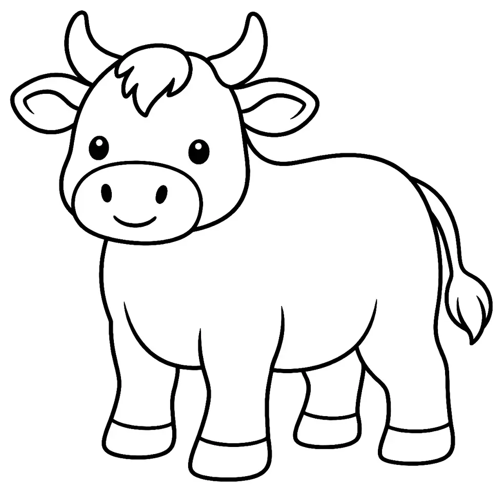 Coloriage de Japanese black : dessin au trait noir à colorier