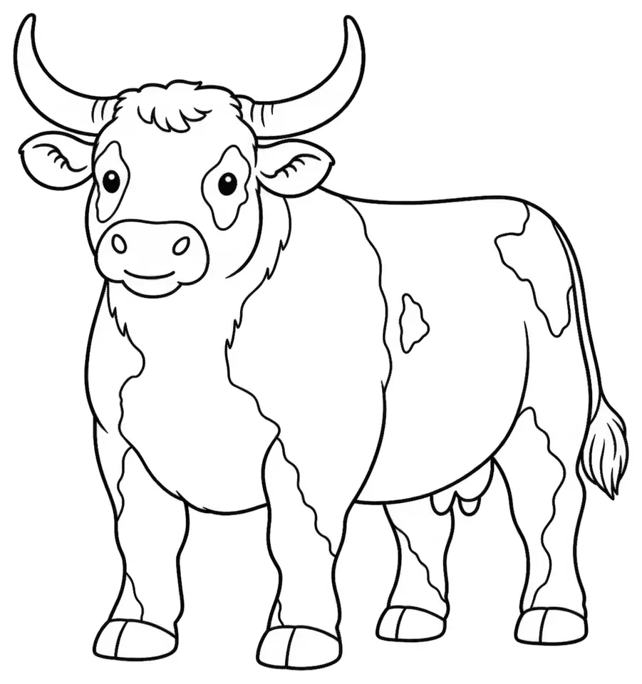Coloriage de Mancelle : dessin au trait noir à colorier