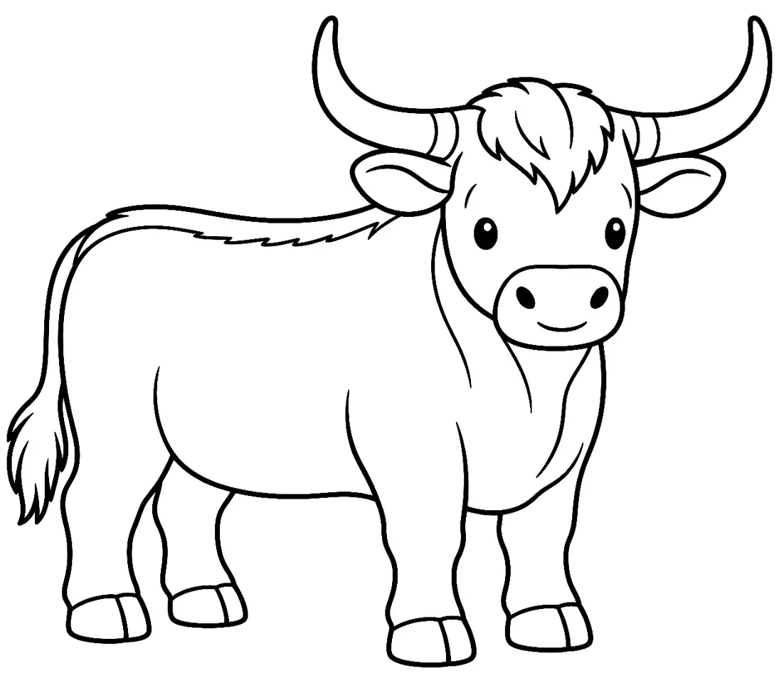 Coloriage de Maronesa : dessin au trait noir à colorier