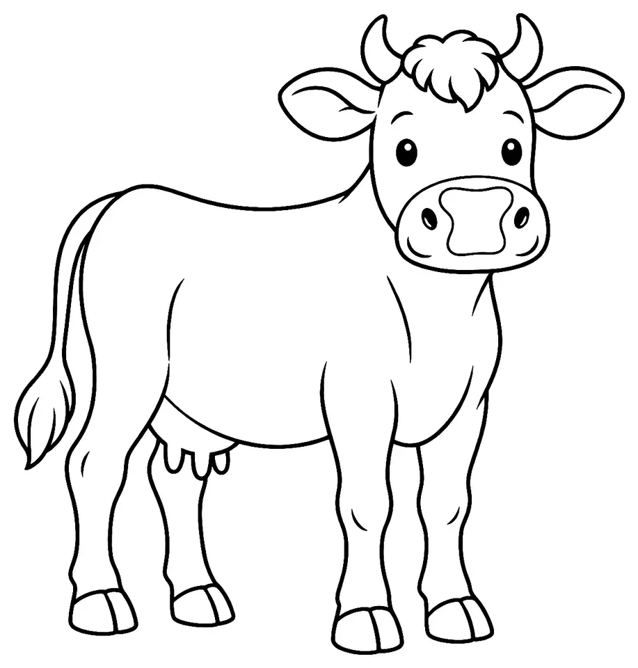 Coloriage de Modenese : dessin au trait noir à colorier