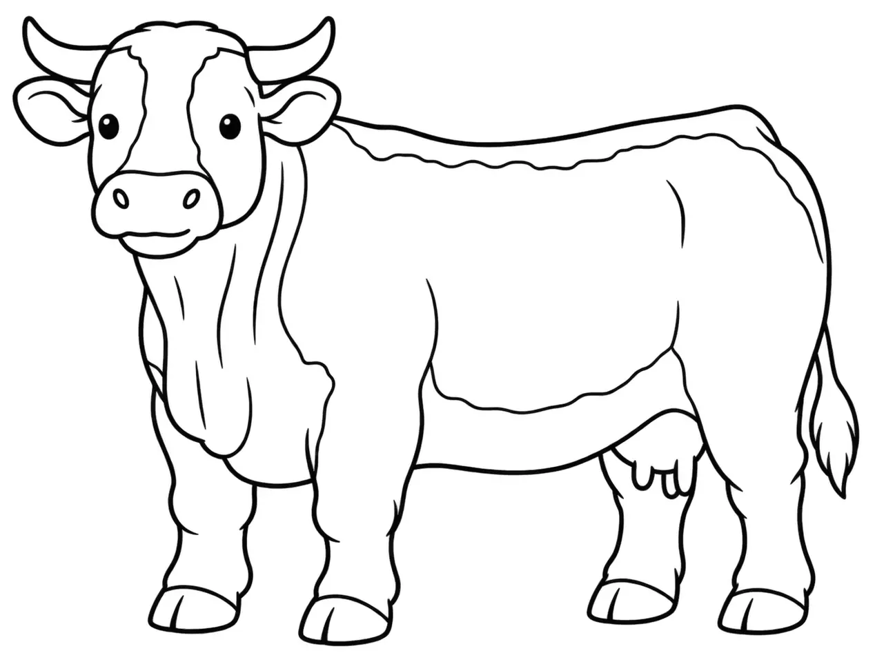 Coloriage de Morvandelle : dessin au trait noir à colorier