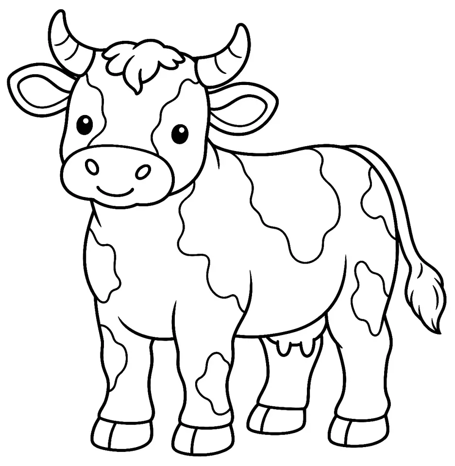 Coloriage de Pineywoods : dessin au trait noir à colorier