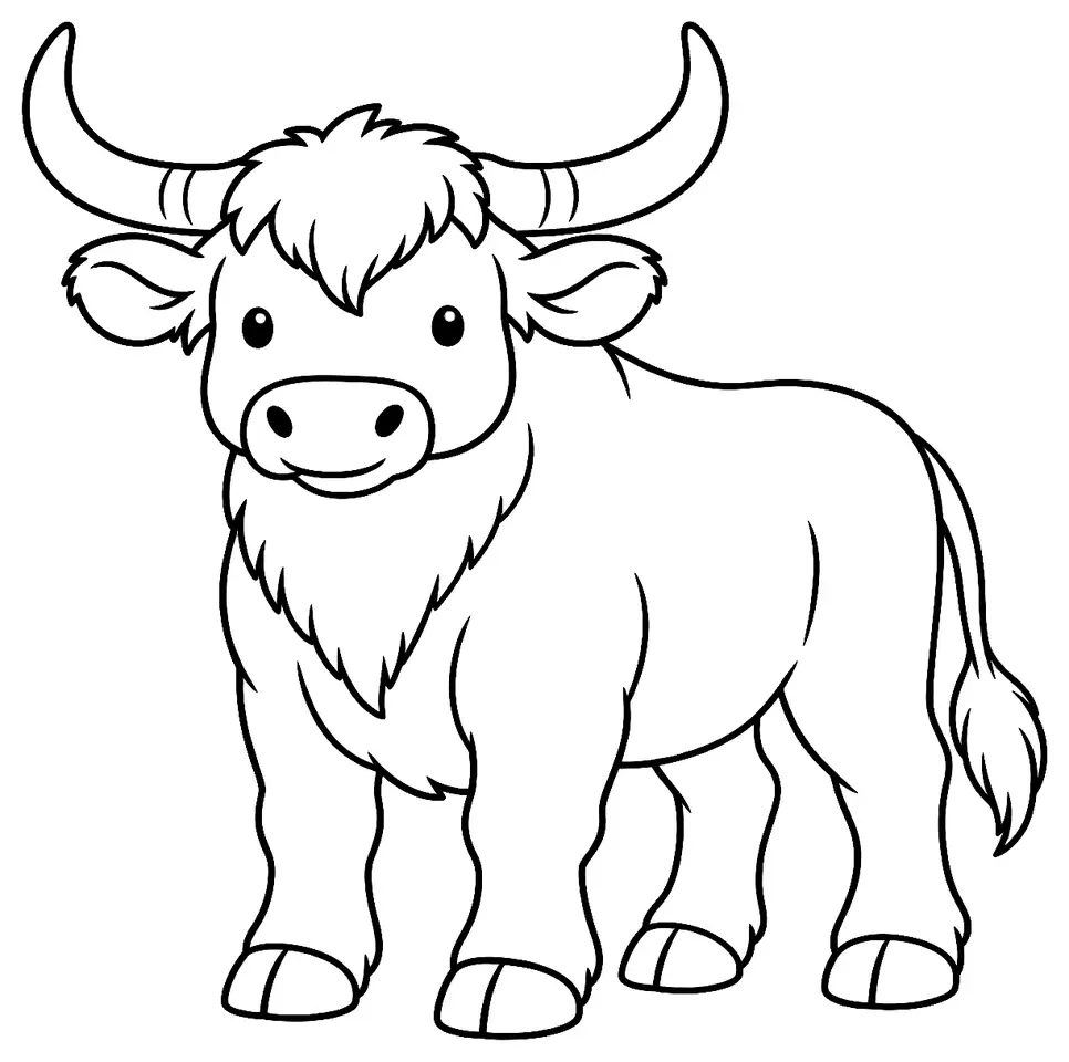 Coloriage de Projet Auerrind : dessin au trait noir à colorier
