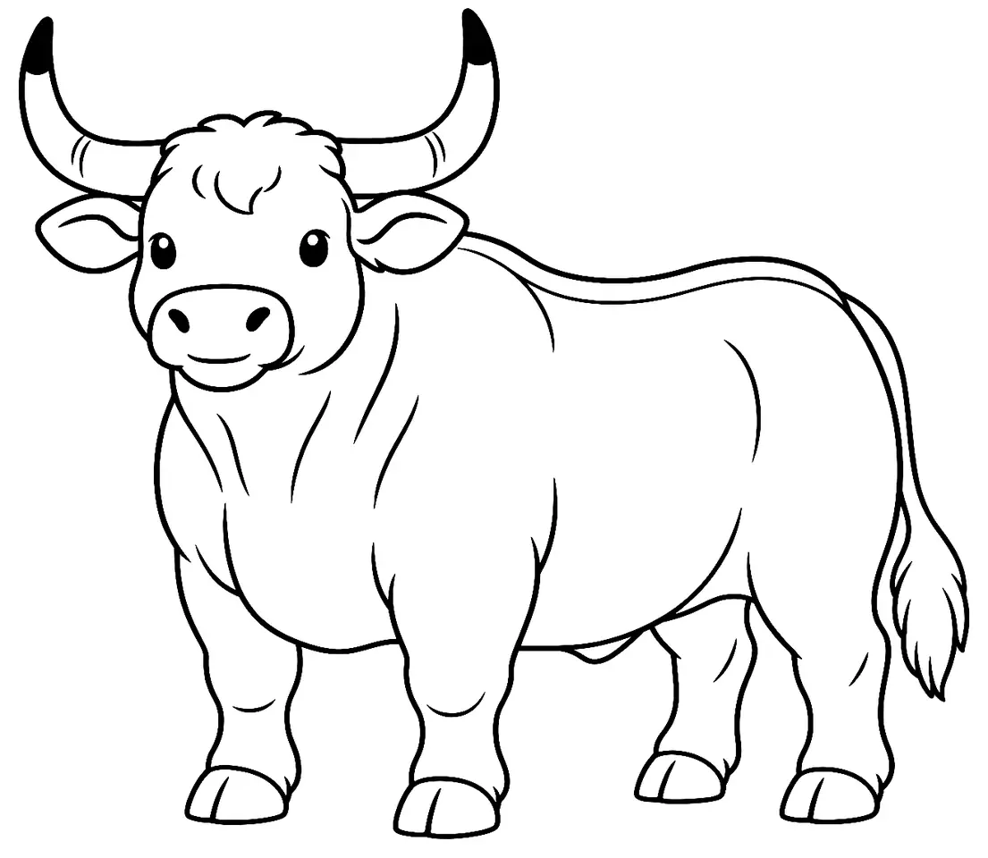 Coloriage de Sayaguesa : dessin au trait noir à colorier