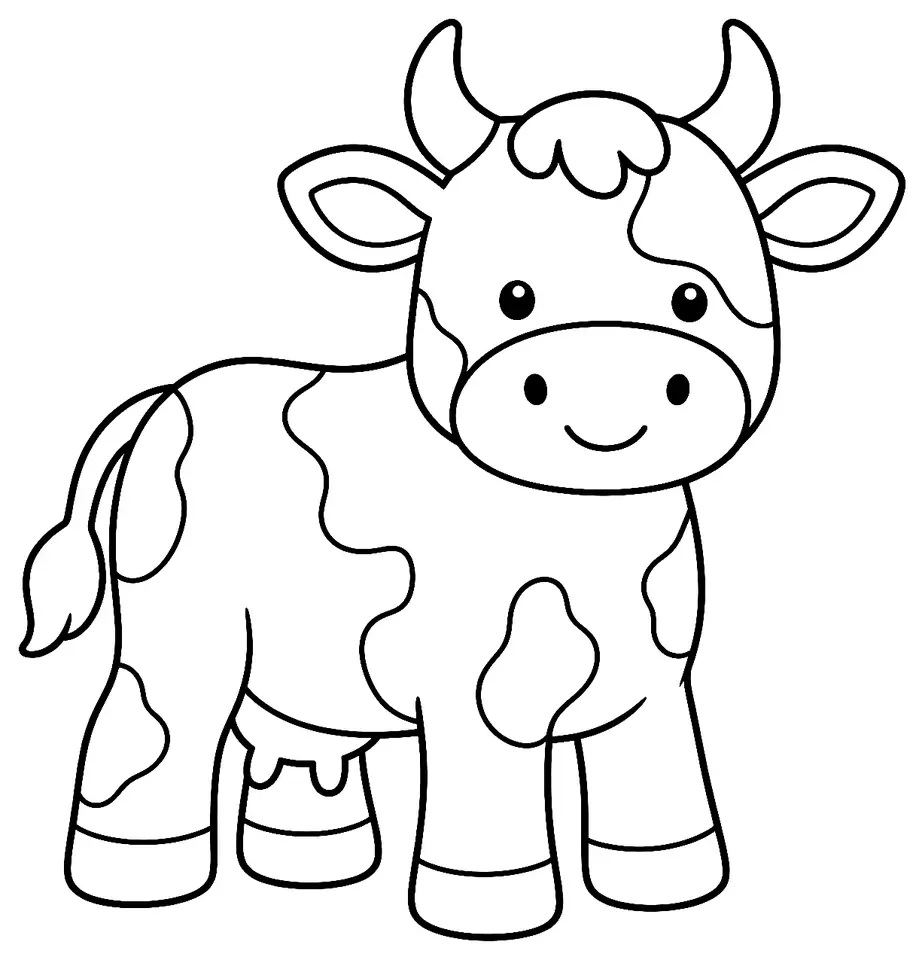 Coloriage de Vänekor : dessin au trait noir à colorier