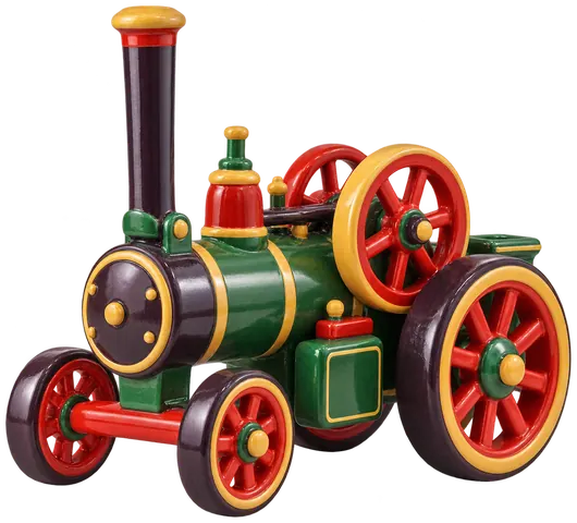 Locomobile, figurine en faïence de FermeVallée