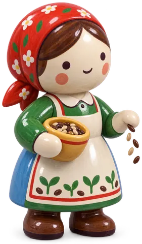 Semencier, figurine en faïence de FermeVallée