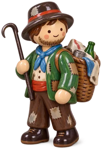 Chiffonnier, figurine en faïence de FermeVallée